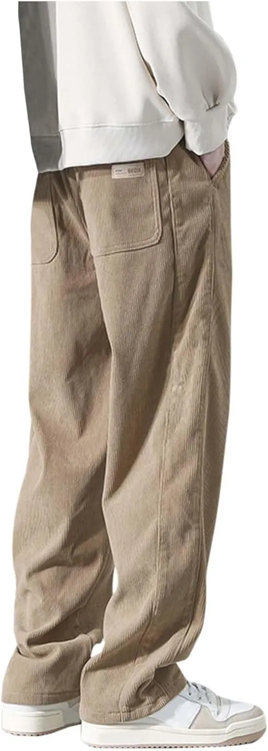 Joggers for Men Slim-Fit Joggers Sweatpant Plain Sport Cargo Combat Pant Soft Jogging Sweat