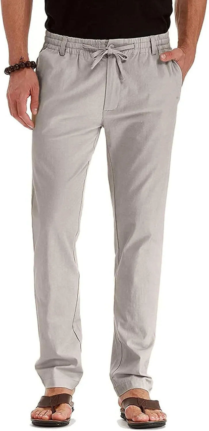 Joggers for Men Slim-Fit Joggers Sweatpant Plain Sport Cargo Combat Pant Soft Jogging Sweat