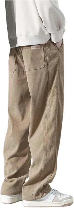Joggers for Men Slim-Fit Joggers Sweatpant Plain Sport Cargo Combat Pant Soft Jogging Sweat