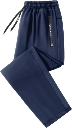 Joggers for Men Slim-Fit Joggers Sweatpant Training Sports Pull On Pant Comfort Soft Jogging Bottoms