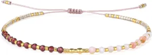 KELITCH Bohemian Crystal Bracelets Miyuki Beaded Bracelets Woven Friendship Bracelets for Women