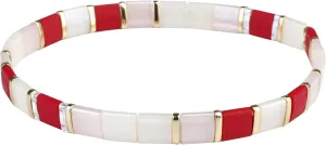 KELITCH Colorful Tila Stretch Bracelets Wrap Couples Bracelets Boho Friendship Bracelets - 04H