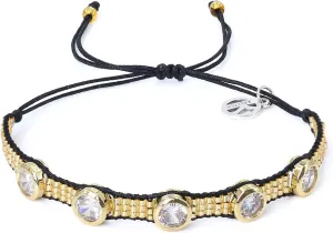 KELITCH Crystal Beaded Bracelets Hand Woven Strand Bracelets Classic Bangles Bracelets For Women