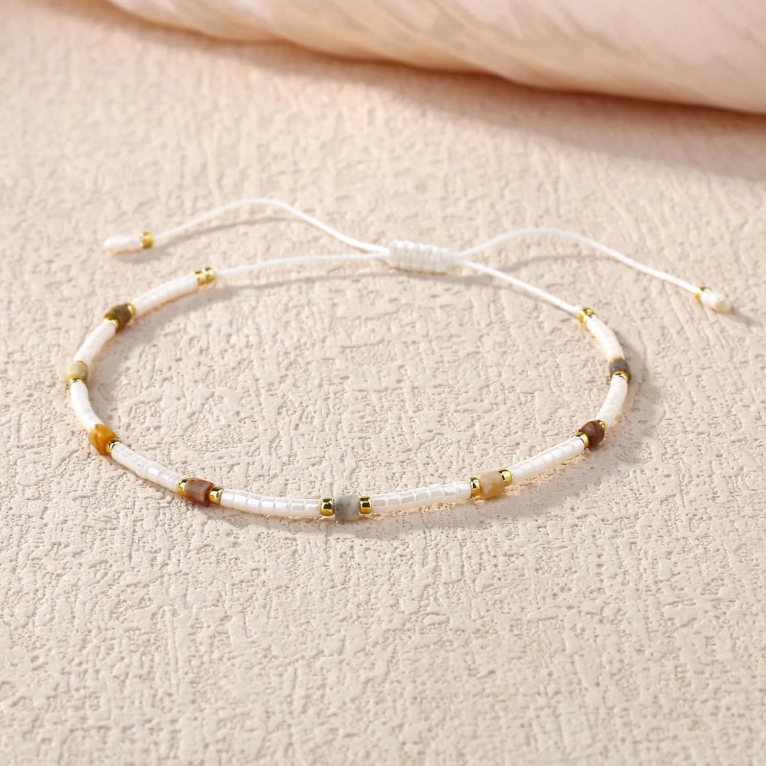 KELITCH Strand Bracelets Stackable Miyuki Bead Bracelets Women Bracelets Bohemian Jewelry