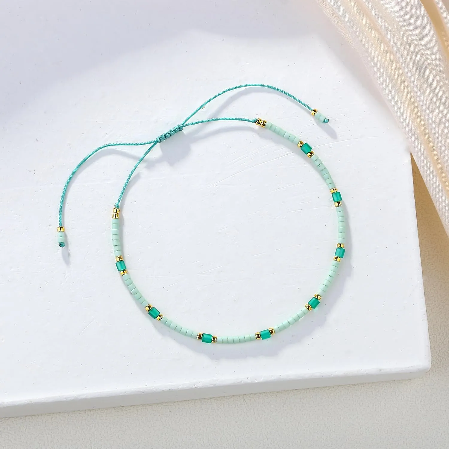 KELITCH Strand Bracelets Stackable Miyuki Bead Bracelets Women Bracelets Bohemian Jewelry