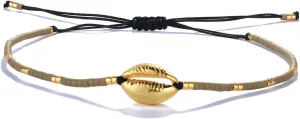 KELITCH Women Shell Bracelets Beach Seashell Friendship Bracelets Miyiki Beads Bracelets Fashion