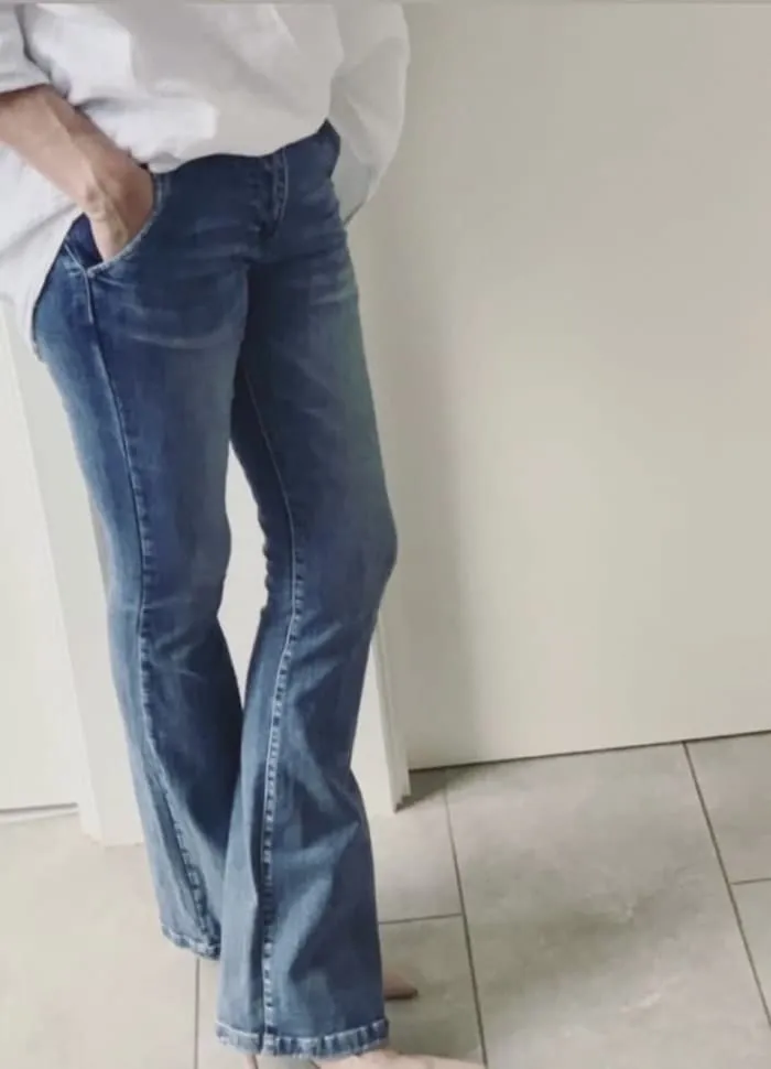 Light Denim Jeans - Alba 7133 - Cabana Living