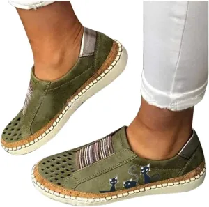LONG-M Women Running Shoes Running Breathable Sports Shoes Casual Shoes Casual Lightweight Flat Indoor Shoes Running Shoes