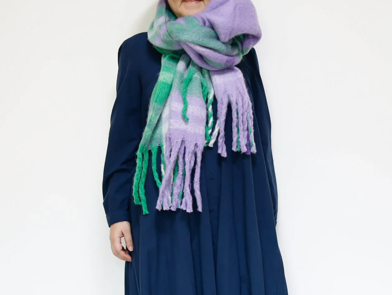 <A15P>  OVERSIZED Scarf