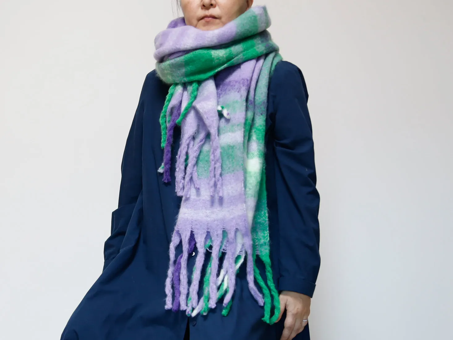 <A15P>  OVERSIZED Scarf