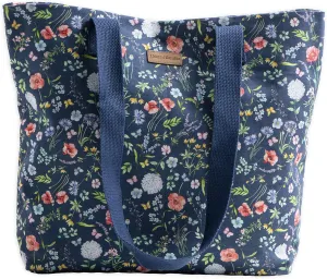 Maison d' Hermine Canvas Tote Bag for Women Cotton Canvas Reusable Shoulder Grocery Bags Bulk with Handle for Shopping Travel