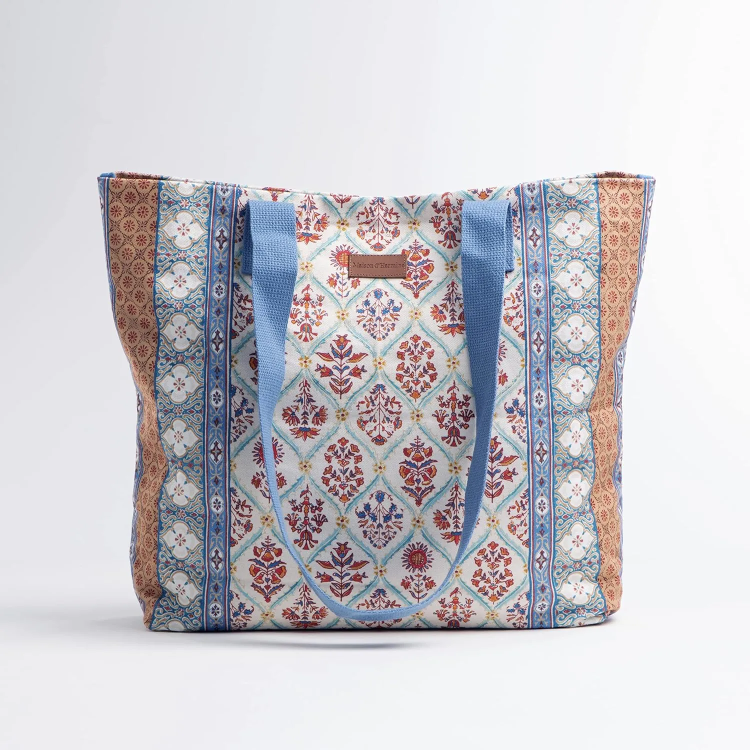 Maison d' Hermine Canvas Tote Bag for Women Cotton Canvas Reusable Shoulder Grocery Bags Bulk with Handle for Shopping Travel