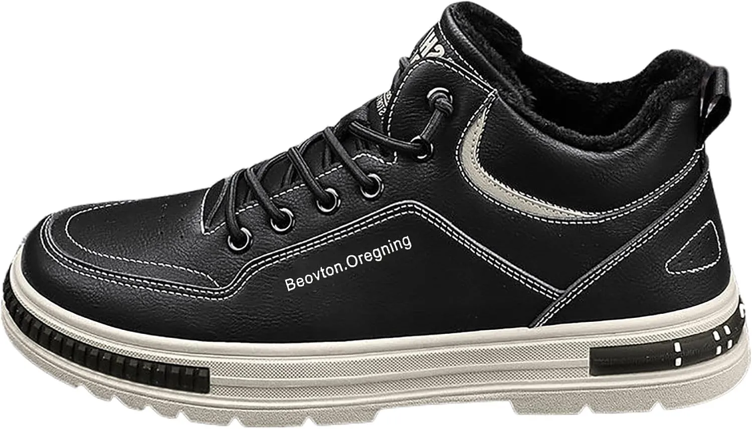 Men and Winter High Top Casual Shoes Plush and Thick Cotton Shoes New Versatile Trendy Sports Sneaker Insoles Men