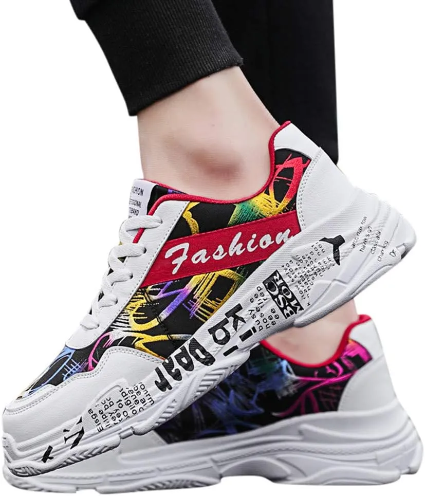 Men Fashion Wild Casual Shoes Comfortable Breathable Low-Top Sneaker Rack for Men