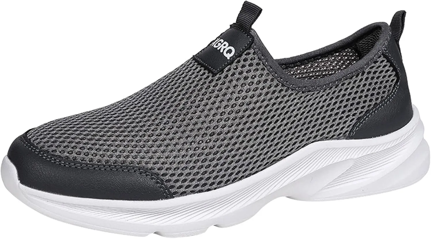 Men Sports Shoes Fashionable Simple and Solid Color The New Pattern Summer Non Slip Thick Mesh Sneaker Shoes Men