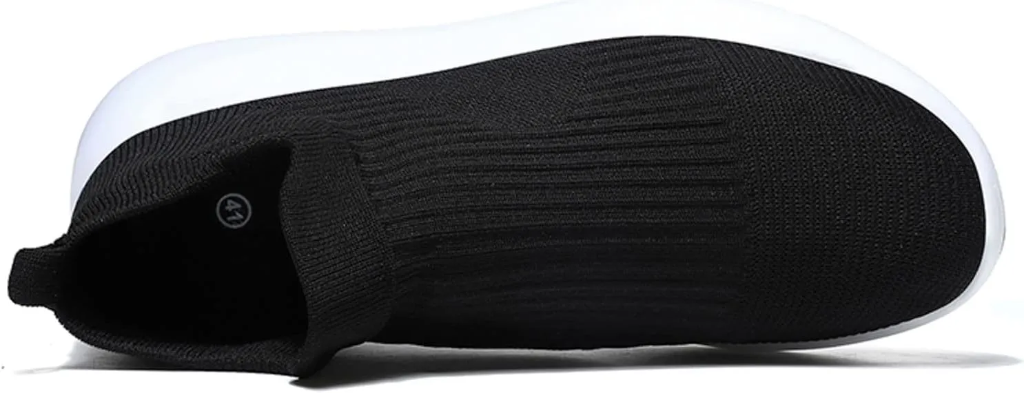 Men Sports Shoes New Pattern Summer Mesh Breathable Comfortable Simple Solid Color Slip On Fashion Sneaker Men Casual