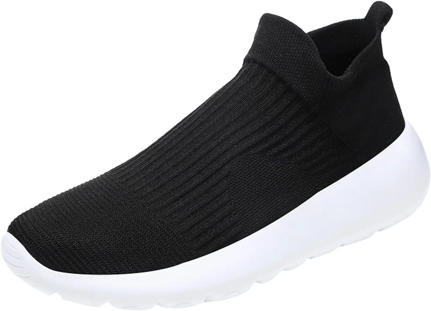 Men Sports Shoes New Pattern Summer Mesh Breathable Comfortable Simple Solid Color Slip On Fashion Sneaker Men Casual