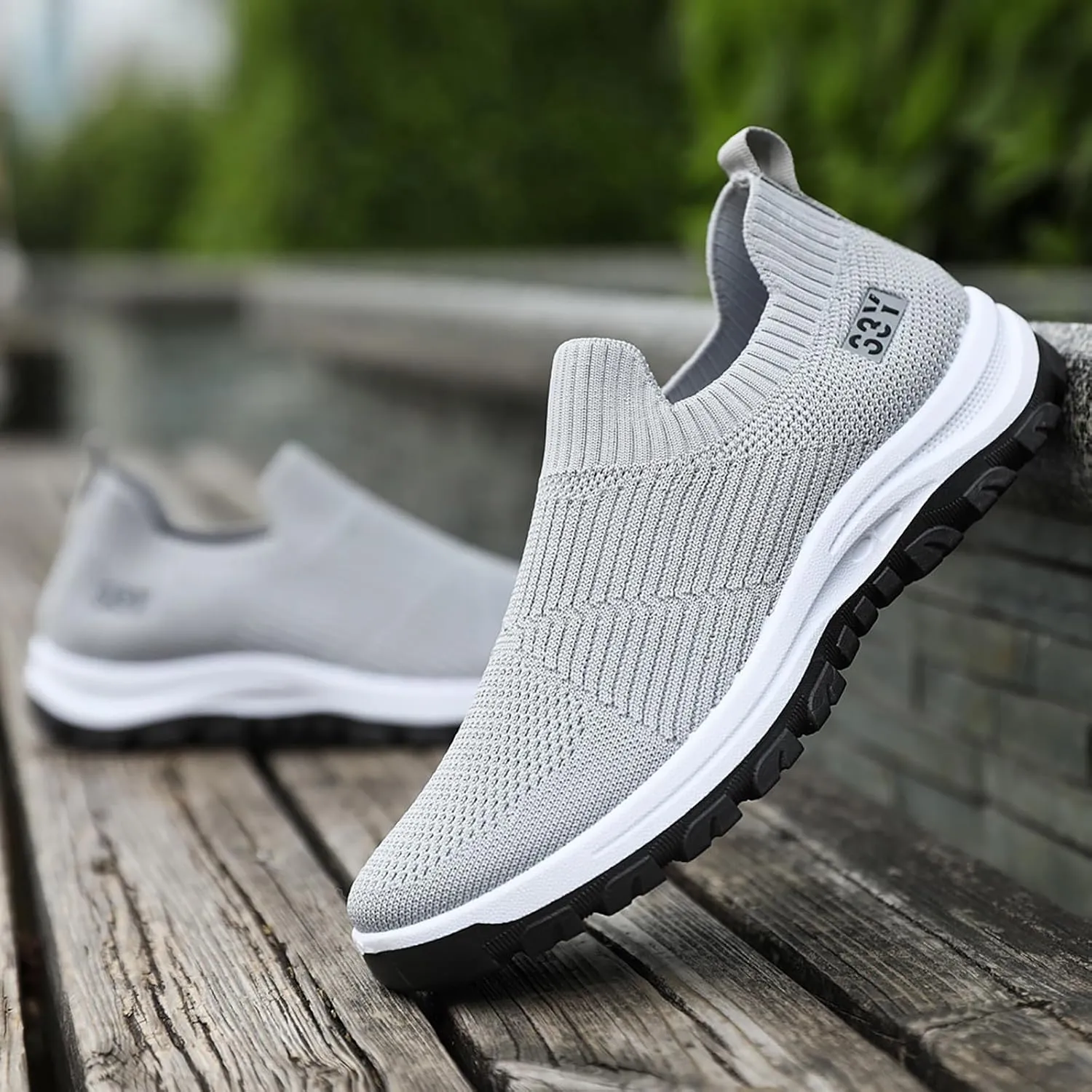 Mens Athletic Shoes Mens Tennis Shoes Tennis Shoe for Men Slip on Shoe for Men Athletic Gym Mesh Sneaker