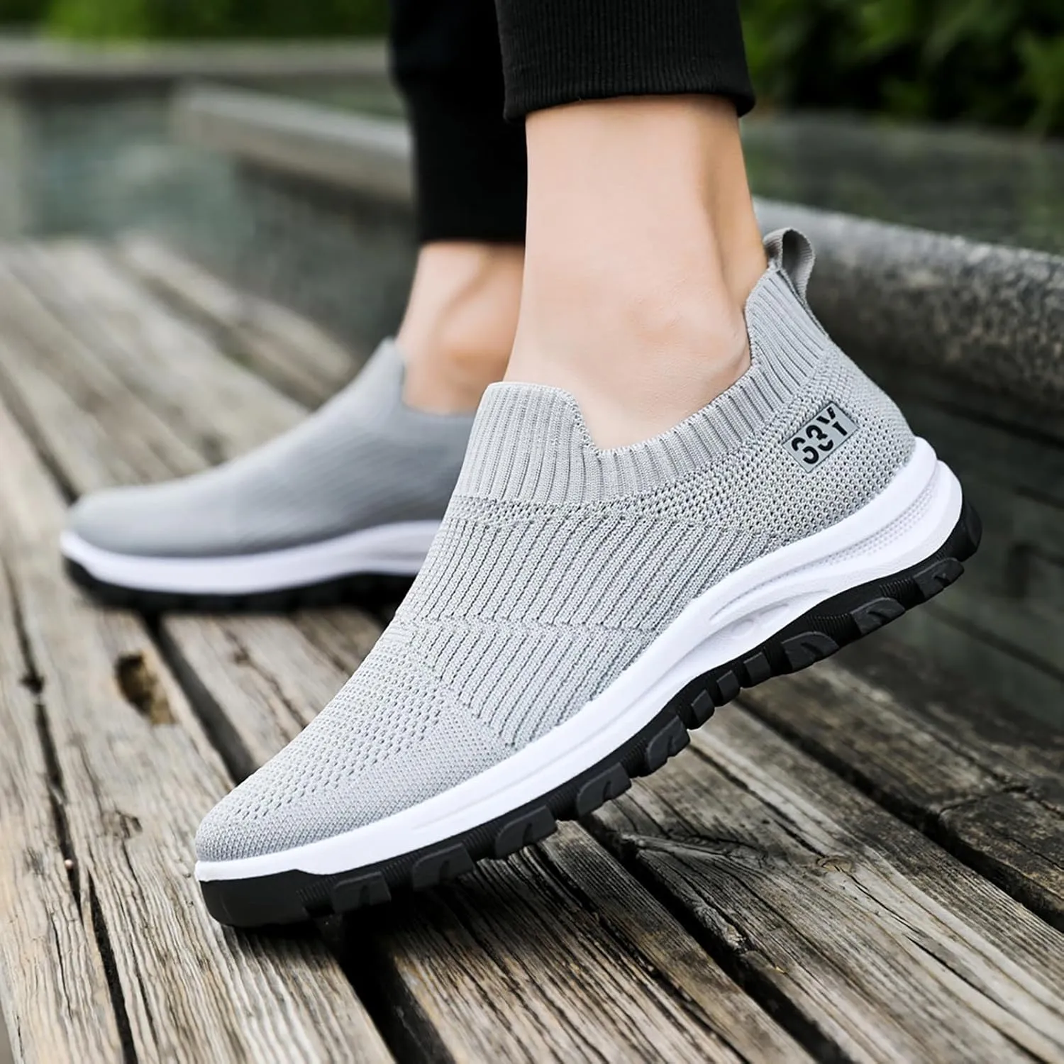 Mens Athletic Shoes Mens Tennis Shoes Tennis Shoe for Men Slip on Shoe for Men Athletic Gym Mesh Sneaker
