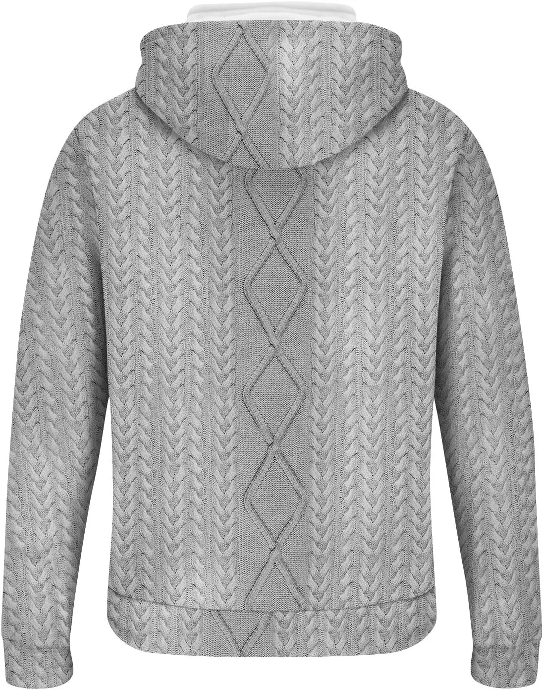 Mens Big and Tall Graphic Hoodie: Heavy Weight Workout Flannel Sweatshirt Designer Oversized Pullover