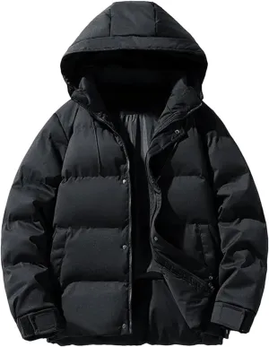 Men's Coat Winter Cotton-Padded Jacket Short Cotton-Padded Jacket Thickened Smart Casual Coat