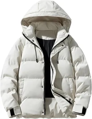 Men's Coat Winter Cotton-Padded Jacket Short Cotton-Padded Jacket Thickened Smart Casual Coat