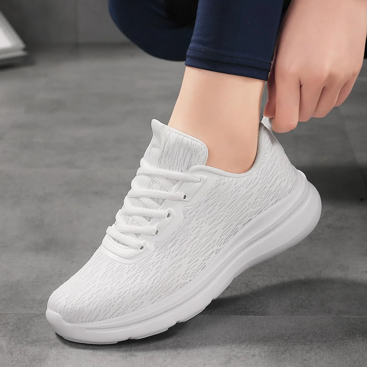 Men's Fashion Versatile Walking Shoes Breathable and Light Outdoor Comfy Walking Shoe Comfortable Stretch Shoes