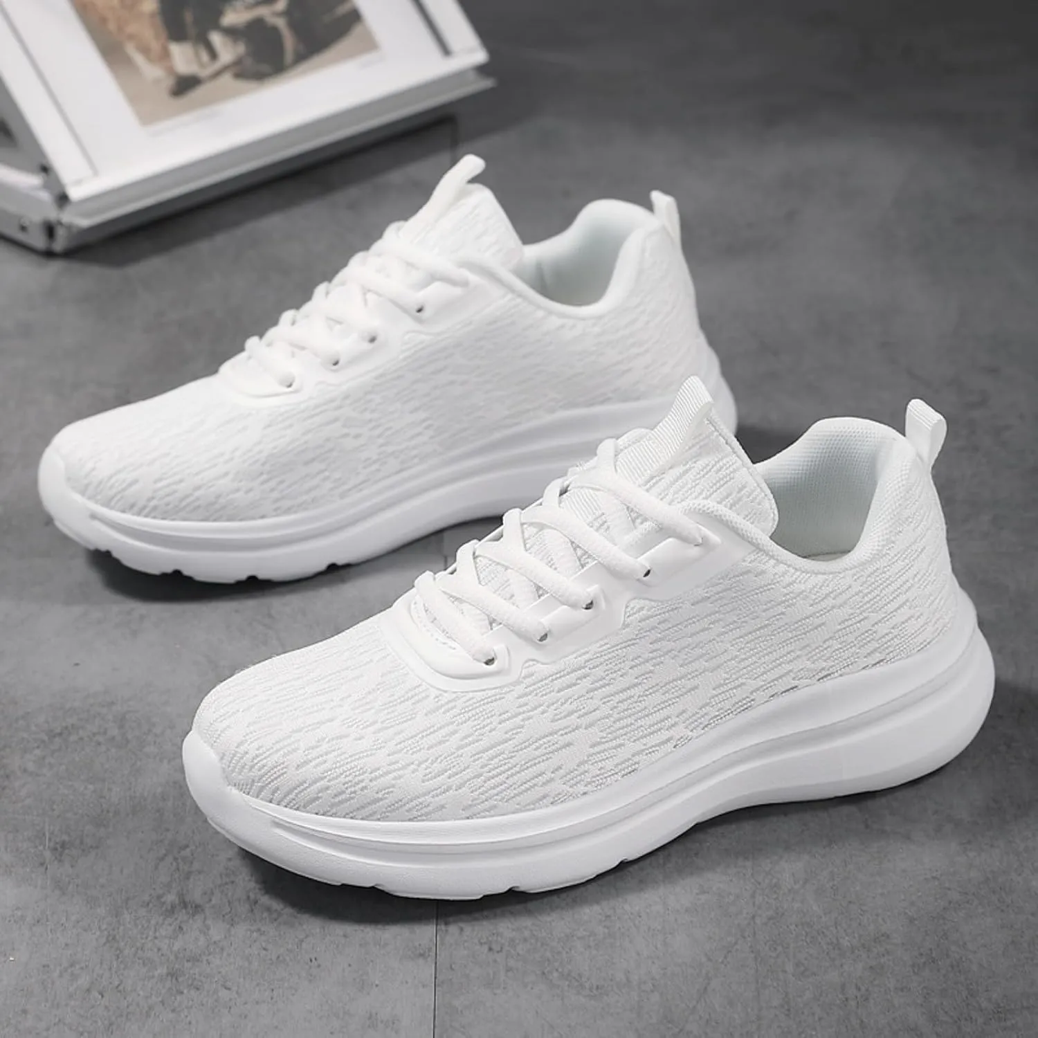 Men's Fashion Versatile Walking Shoes Breathable and Light Outdoor Comfy Walking Shoe Comfortable Stretch Shoes