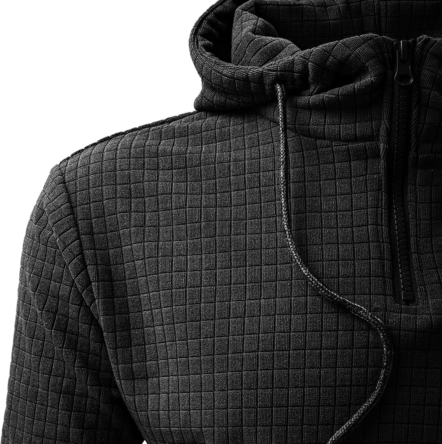 Men's Hoodies Pullover Comfy Stylish Ski Solid Colored Sweater Loose Sweaters Pullover Winter Shirts for Men with Pockets