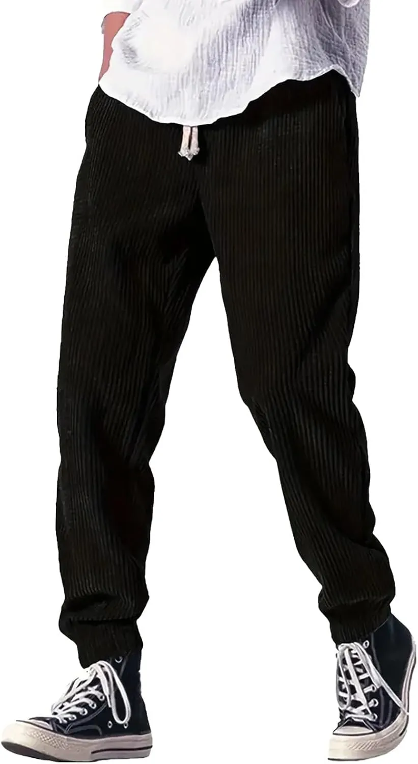 Mens Joggers Comfort Fit Joggers Sweatpant Workout Sport Combat Cargo Pant Comfort Soft Jogging