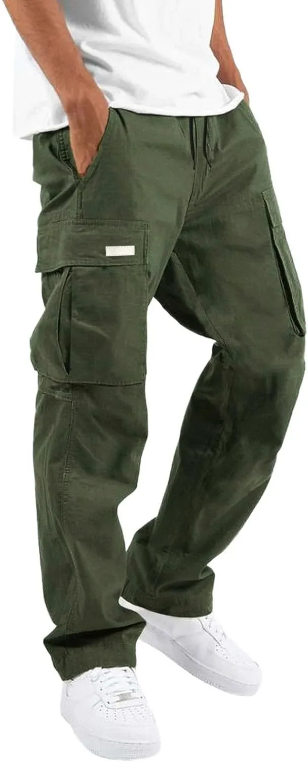 Men's Joggers Joggers Sweatpants Hiking Sports Chinos Pant Comfort Soft Jogging Bottoms