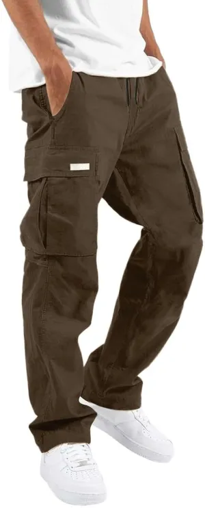 Men's Joggers Joggers Sweatpants Hiking Sports Chinos Pant Comfort Soft Jogging Bottoms