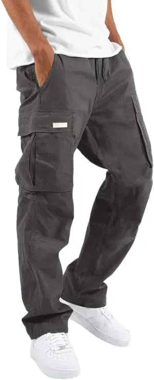 Men's Joggers Joggers Sweatpants Hiking Sports Chinos Pant Comfort Soft Jogging Bottoms