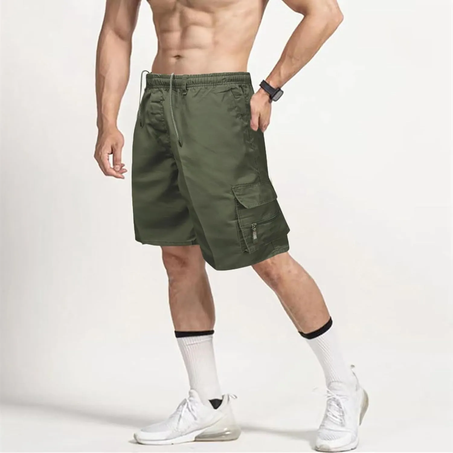 Men's Joggers Loose Joggers Sweatpant Pockets Elasticated Waist Sports Chinos Pant Comfortable Soft Jogging