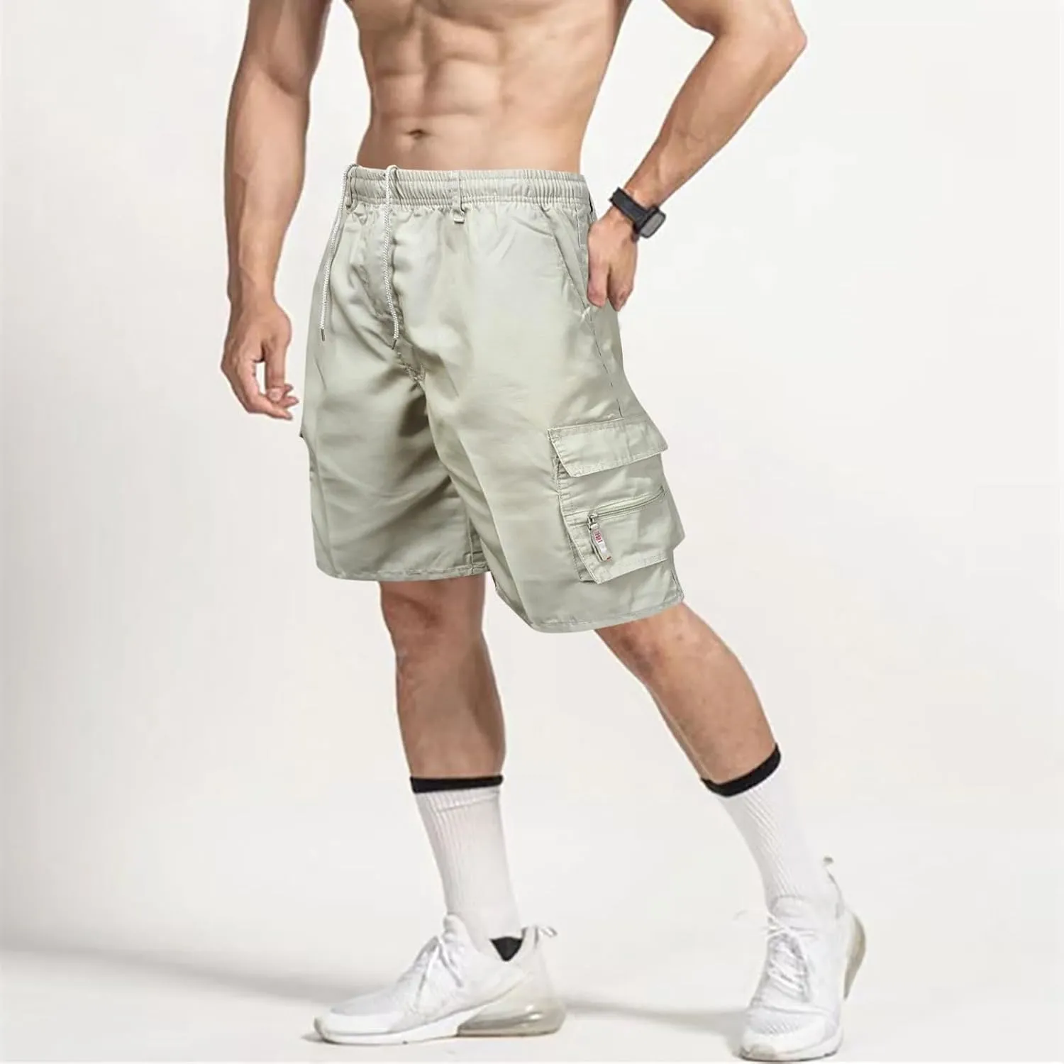 Men's Joggers Loose Joggers Sweatpant Pockets Elasticated Waist Sports Chinos Pant Comfortable Soft Jogging