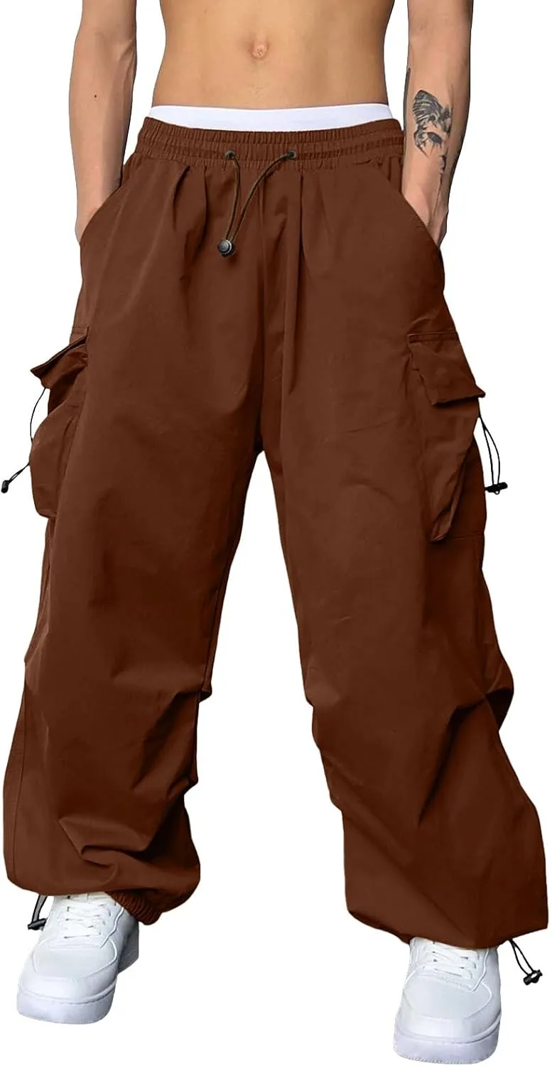 Men's Joggers Loose Joggers Sweatpant Pockets Elasticated Waist Sports Chinos Pant Comfortable Soft Jogging