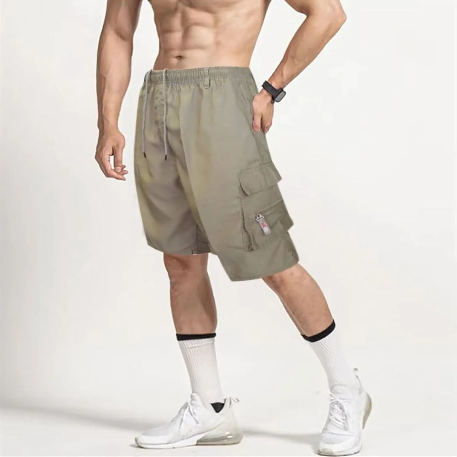 Men's Joggers Loose Joggers Sweatpant Pockets Elasticated Waist Sports Chinos Pant Comfortable Soft Jogging