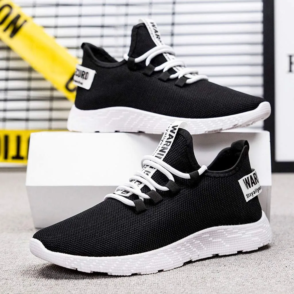 Men's Lightweight Non Slip Barefoot Shoes Casual Sneaker Mesh Breathable Walking Shoe Athletic Fashion Sneakers