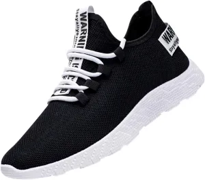 Men's Lightweight Non Slip Barefoot Shoes Casual Sneaker Mesh Breathable Walking Shoe Athletic Fashion Sneakers
