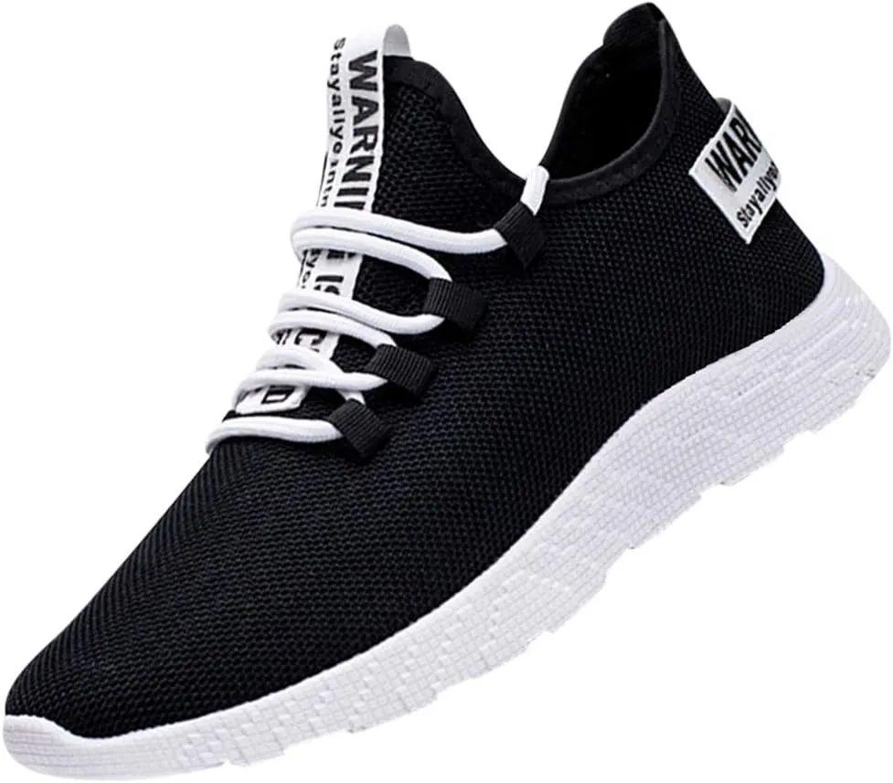 Men's Lightweight Non Slip Barefoot Shoes Casual Sneaker Mesh Breathable Walking Shoe Athletic Fashion Sneakers