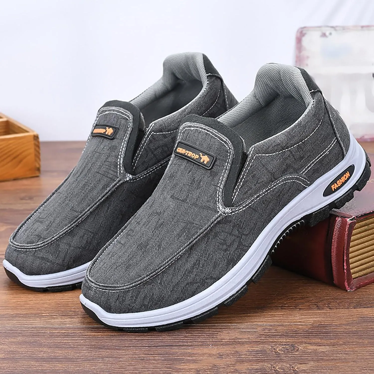 Men's Shoes Mens Slip on Shoes Shoe for Men Slip on Shoe for Men for Everyday and Travel Athletic Gym Sneaker