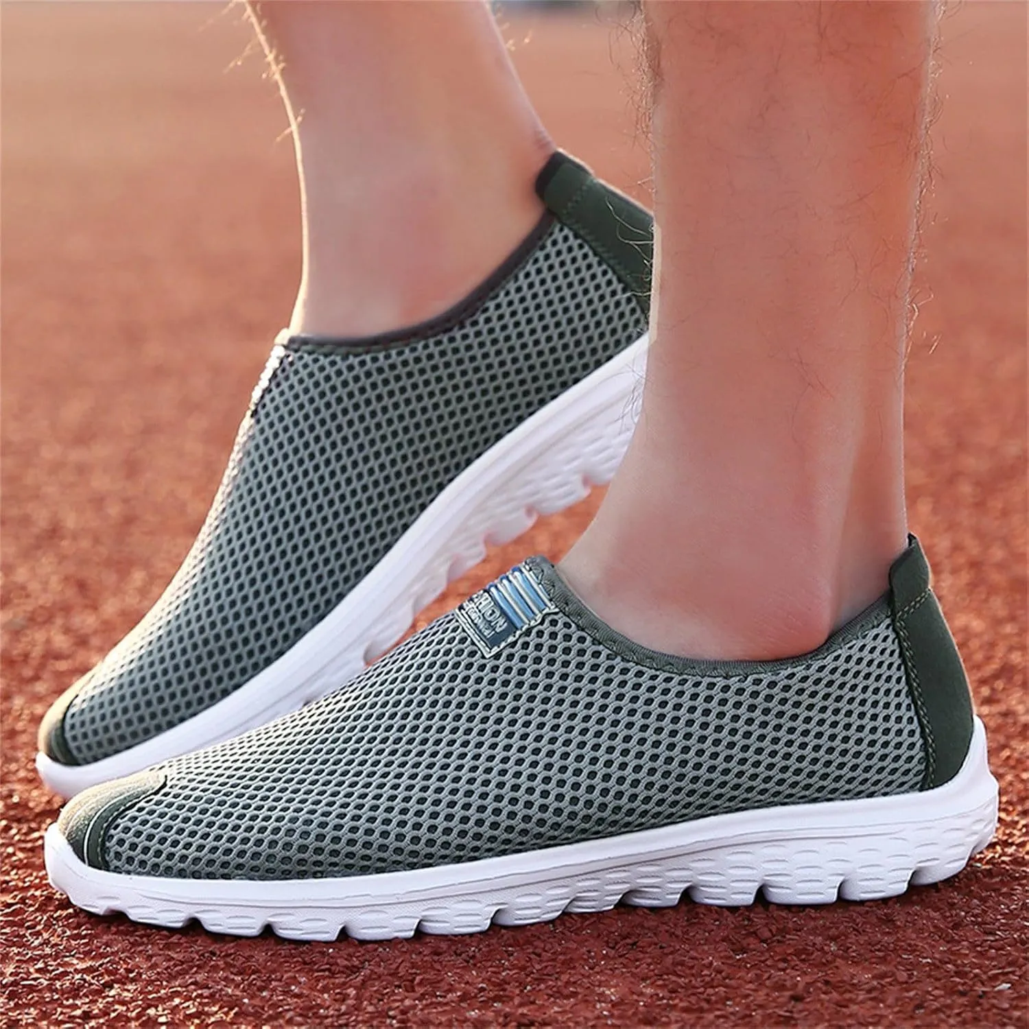 Men's Shoes Mens Tennis Shoes Tennis Shoe for Men Slip on Shoe for Men Running Trail Mesh Sneaker