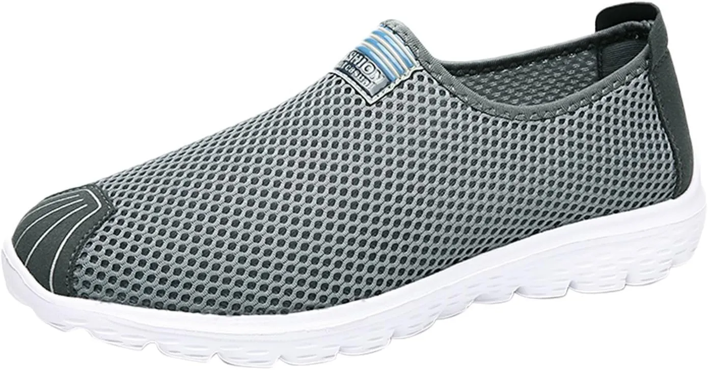 Men's Shoes Mens Tennis Shoes Tennis Shoe for Men Slip on Shoe for Men Running Trail Mesh Sneaker