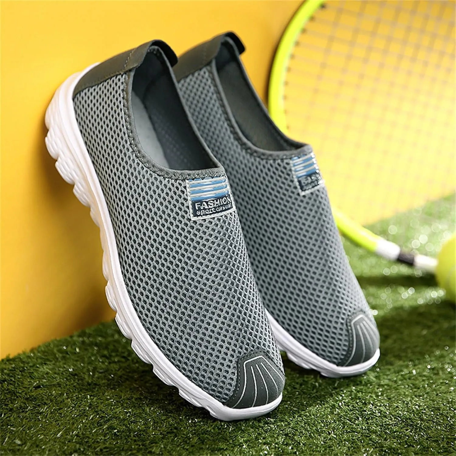 Men's Shoes Mens Tennis Shoes Tennis Shoe for Men Slip on Shoe for Men Running Trail Mesh Sneaker