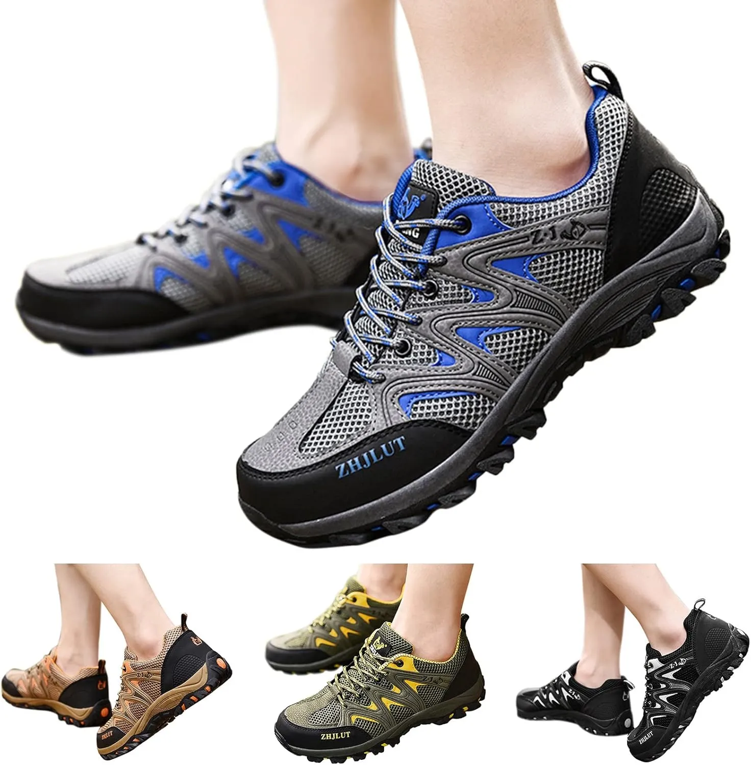 Men's Sneakers Mens Tennis Shoes Walking Shoe for Men Slip on Shoe for Men Running Trail Casual Sneaker