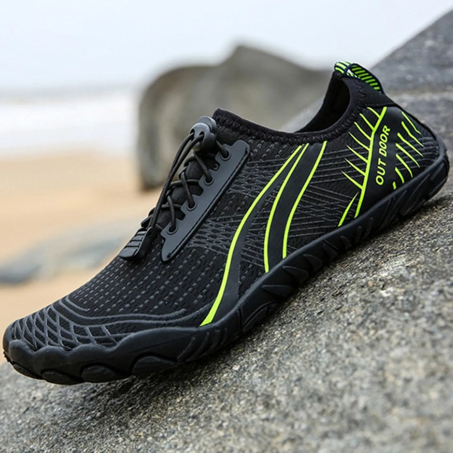 Mens Water Shoes Wide Width Surf Pool Hiking Diving Walking Hiking for Beach or Water Sports