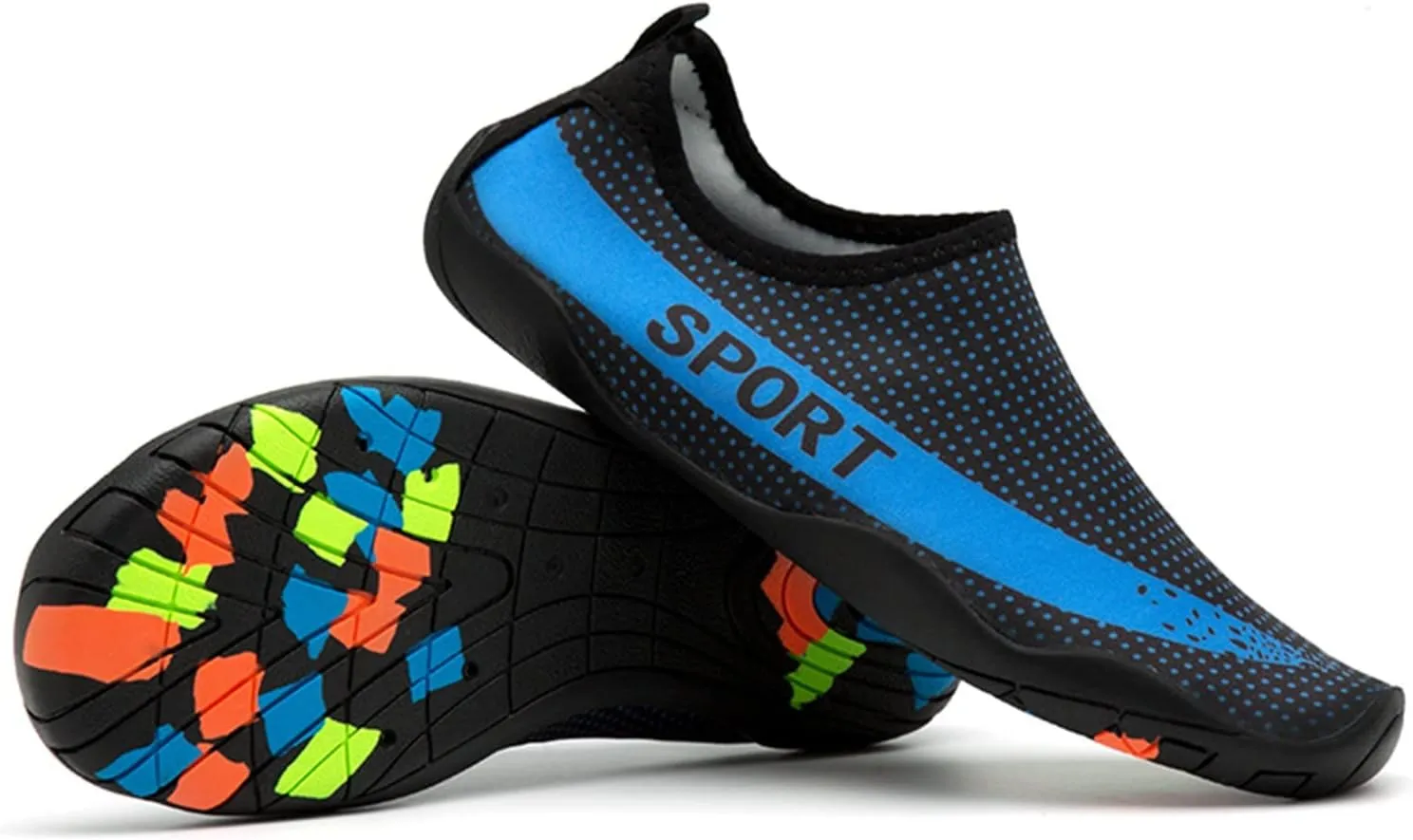 Mens Womens Quick Dry Water Shoes Barefoot Aqua Swim Beach Pool Shoes Lightweight Outdoor Sports Hiking Surf Yoga Exercise Footwear