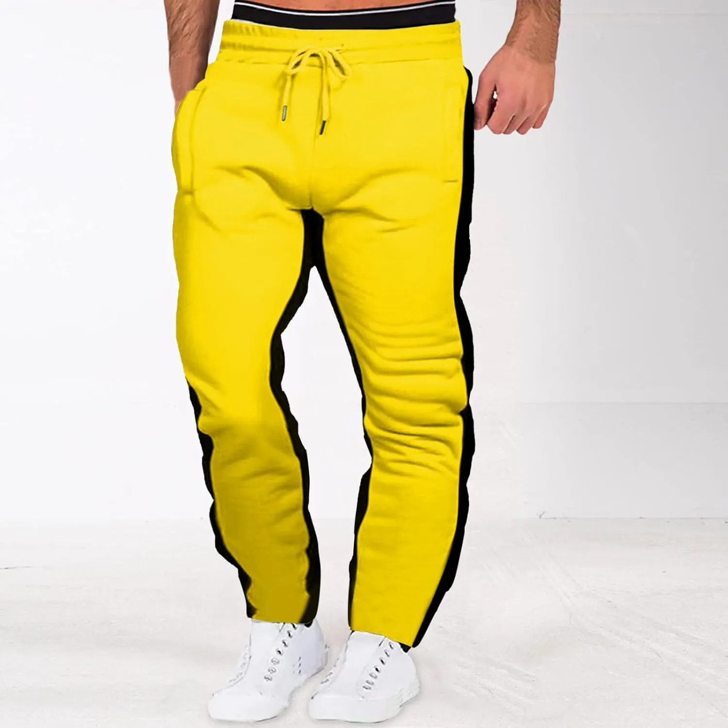 Mens Workout Cargo Sweatpants Outdoor Joggers Sweatpants Joggers for Men Big and Tall Mens Joggers Sweatpants Slim