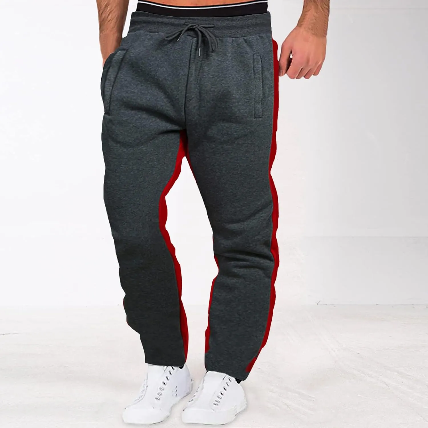 Mens Workout Cargo Sweatpants Outdoor Joggers Sweatpants Joggers for Men Big and Tall Mens Joggers Sweatpants Slim
