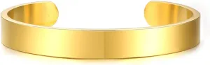 Metal Bracelets for Men Silver, Cuff Bracelets Cuff Bracelets Stainless Steel Bangle Bracelets for Men